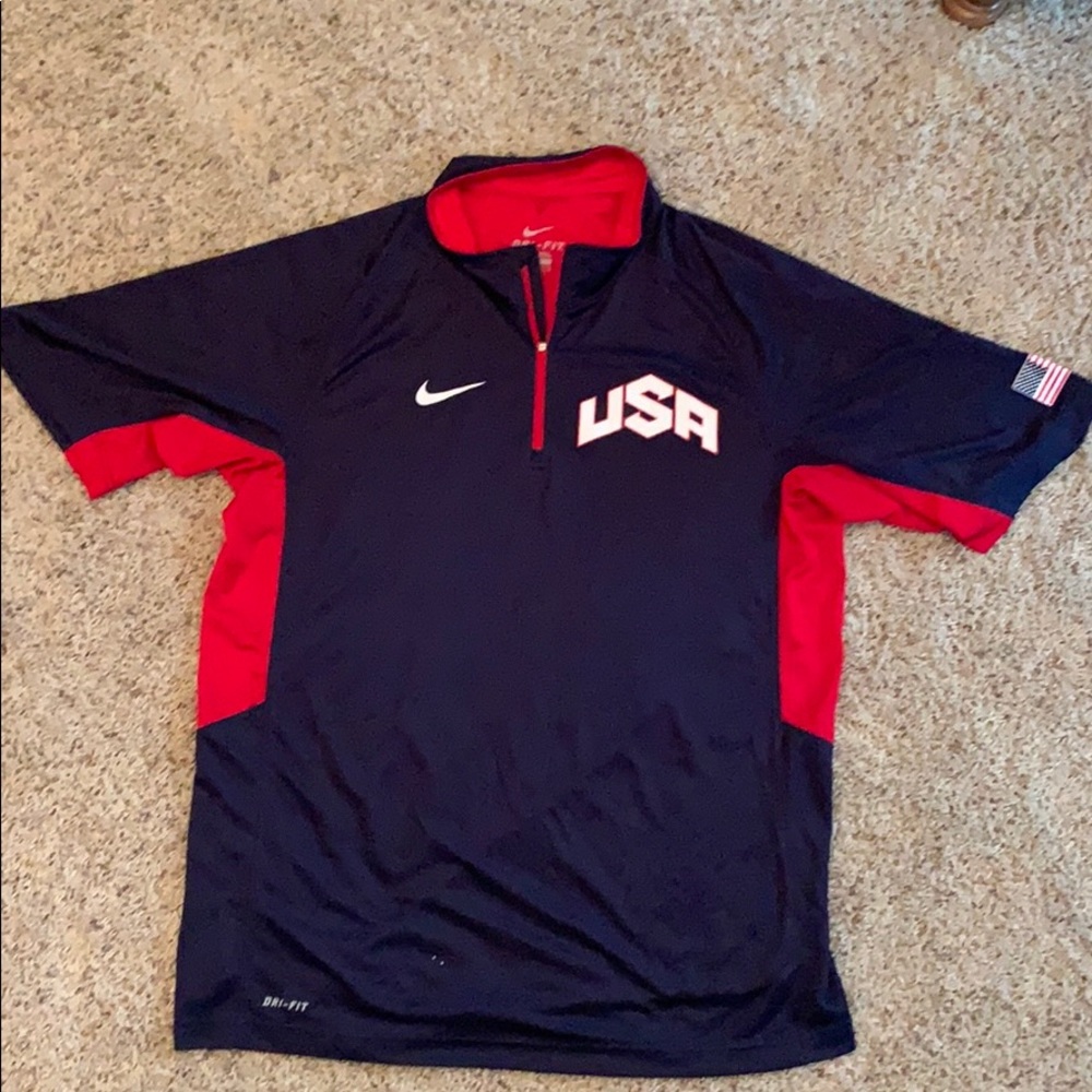 LeBron James USA dry fit